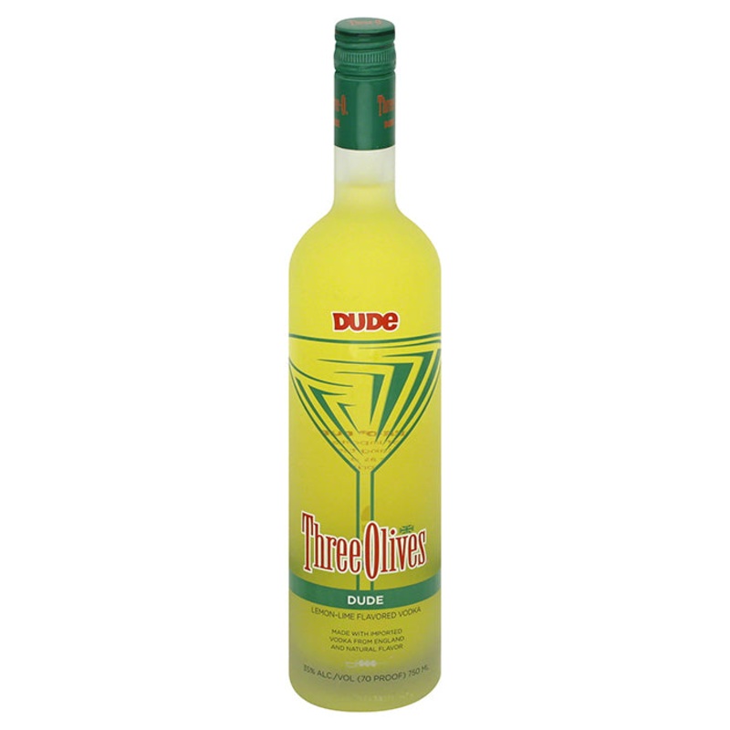 Three Olives Dude Lemon-Lime Flavored Vodka
