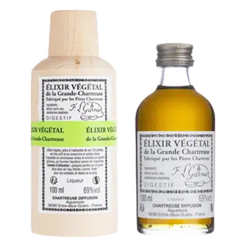 Chartreuse Elixir Vegetal de la Grande-Chartreuse Liqueur 100ml