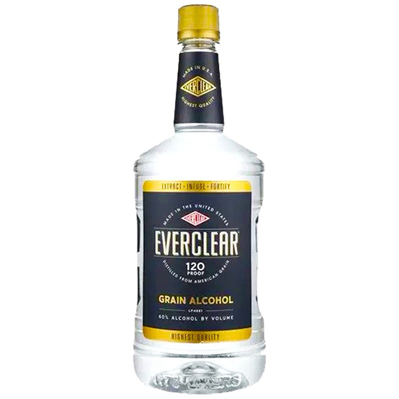 Everclear Grain Alcohol 120 Proof 1.75L