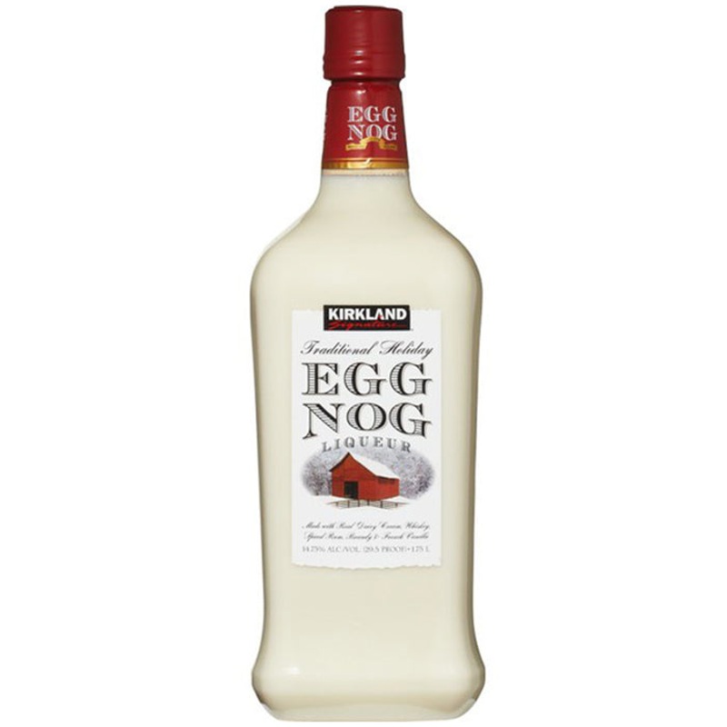 Kirkland Signature Traditional Holiday Egg Nog Liqueur 1.75L
