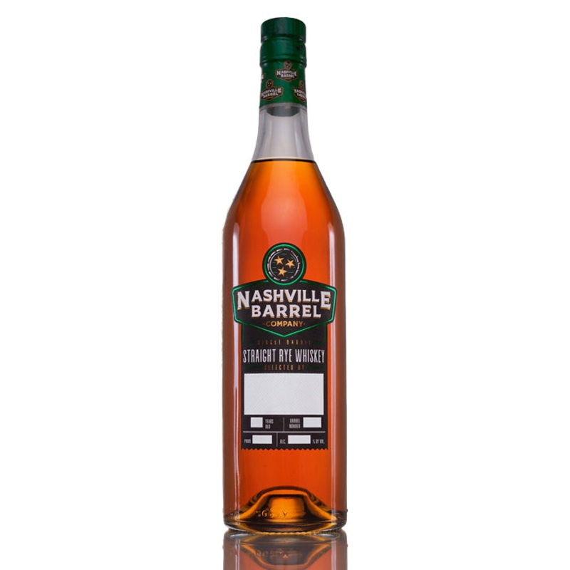 Nashville Barrel Company Straight Rye Whiskey (Inaugural Pac Edge x NBC Rye 2022)