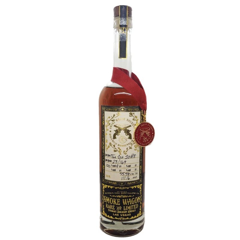 Smoke Wagon Rare & Limited Batch The 1st 10 #8 Aged 9 Years Bourbon