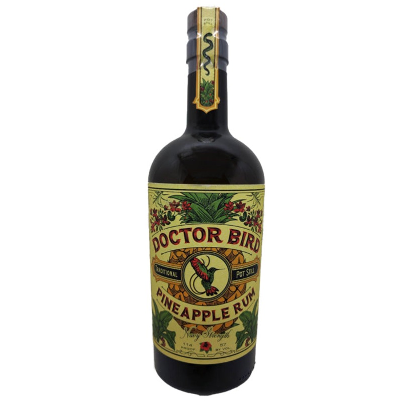Two James Doctor Bird Pineapple Rum