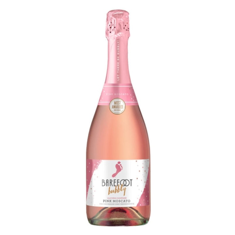 Barefoot Bubbly Pink Moscato