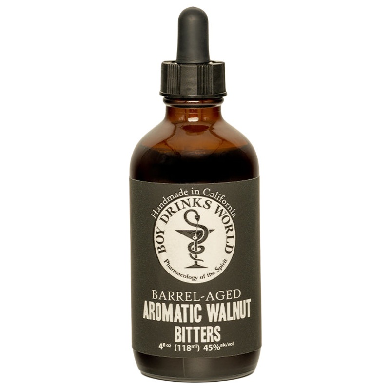 Boy Drinks World Barrel Aged Aromatic Walnut Bitters