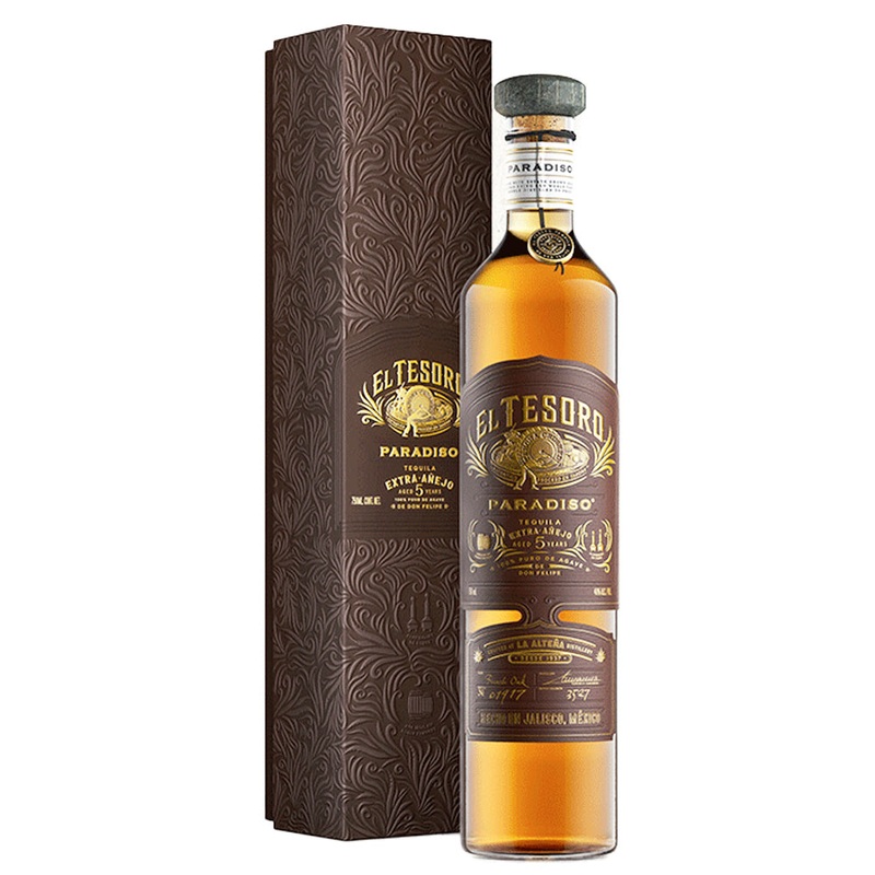 El Tesoro Paradiso Aged 5 Years Extra Anejo Tequila