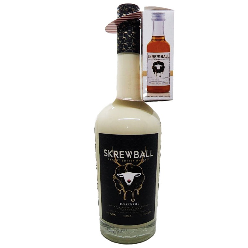 Skrewball Eggnog Gift Set
