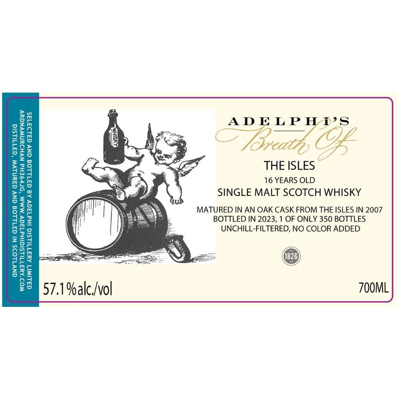 Adelphis 2007 16 Year Aged Breath of the Isles Scotch Whisky 700ml