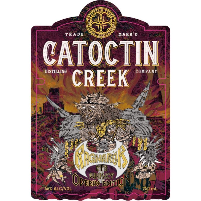 Catoctin Creek GWAR Ragnark Oderus Edition Rye Whiskey
