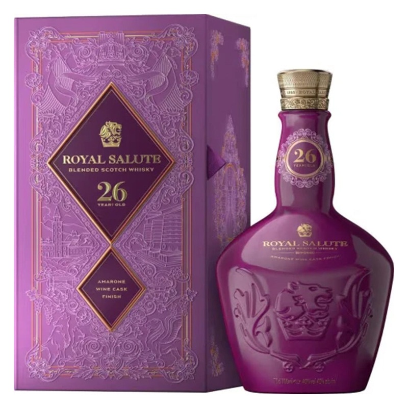 Chivas Regal Royal Salute 26 Year Aged Amarone Wine Cask Finished Scotch Whisky
