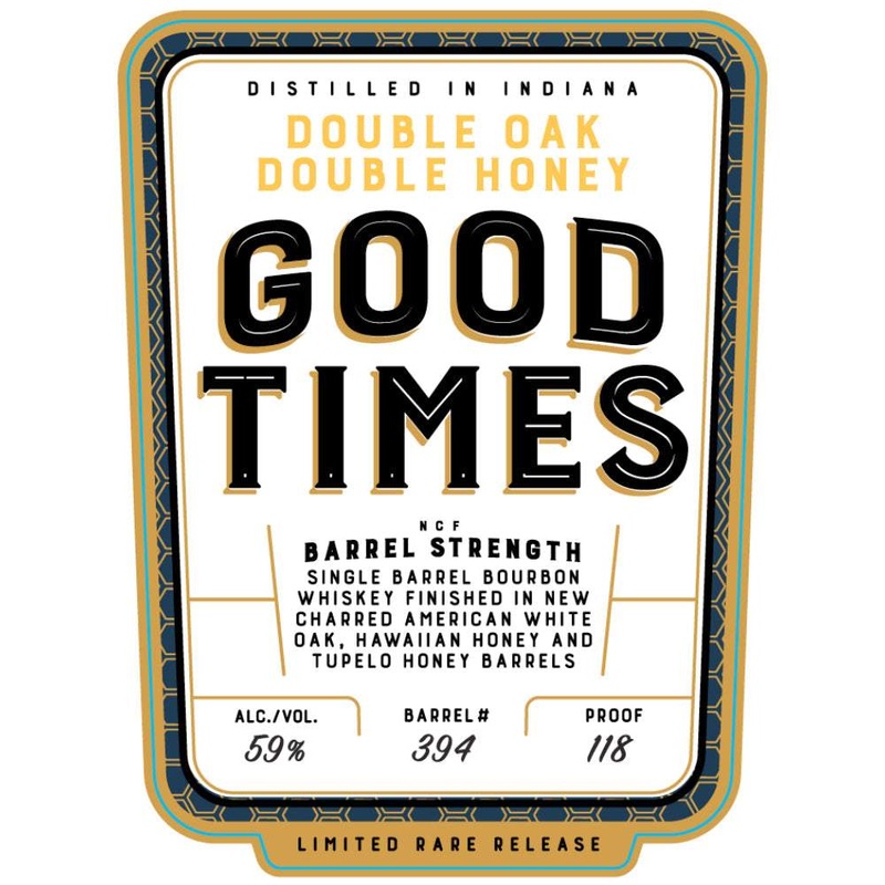 Good Times Double Oak Double Honey Bourbon Whiskey