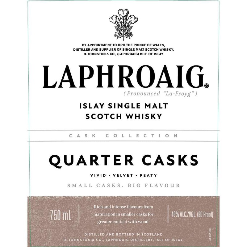 Laphroaig Quarter Casks Collection Islay Scotch Whisky