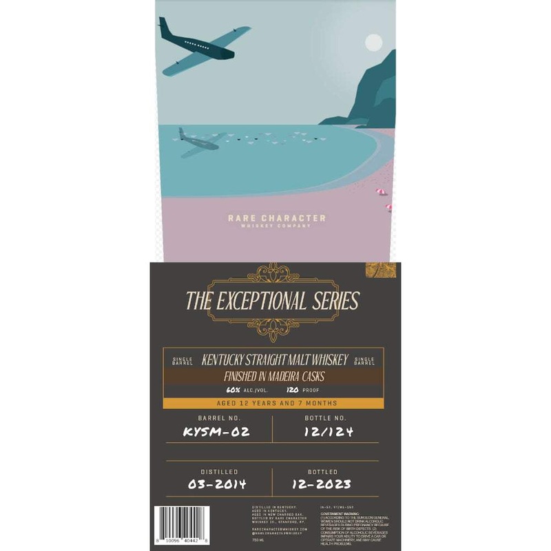 Rare Character The Exceptional Series Madeira Cask Finished Straight Malt Whiskey