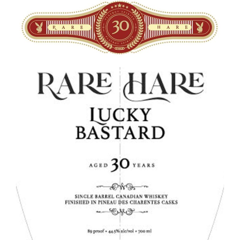 Rare Hare Lucky Bastard 30 Year Old Canadian Whisky 700ml