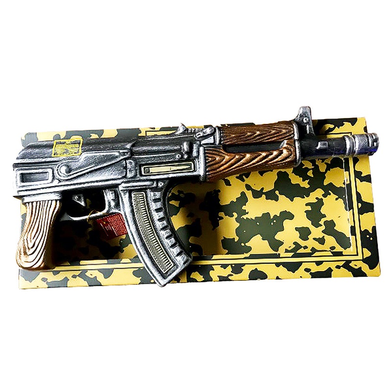 Armenian AK-47 8 Year Whiskey Figurine