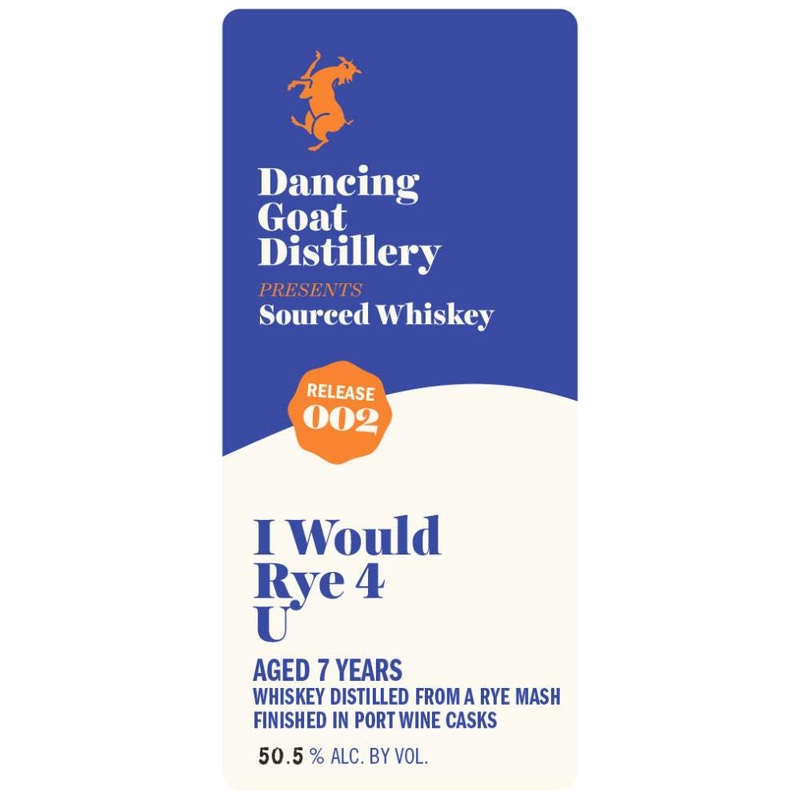 Dancing Goat I Would Rye 4 U 7 Year Aged Whiskey