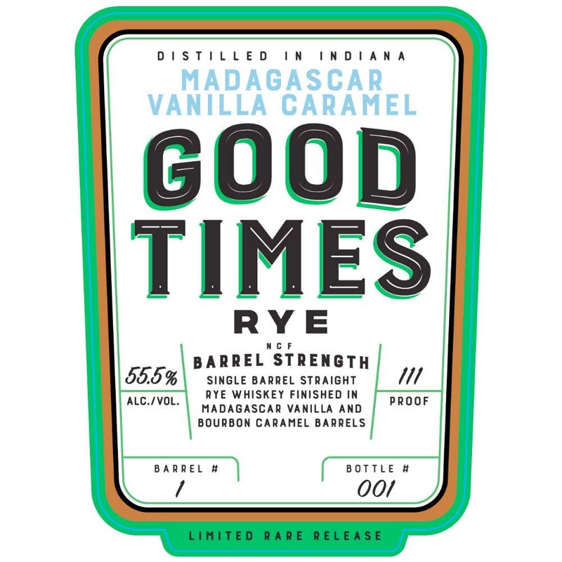 Good Times Madagascar Vanilla Caramel Rye Whiskey