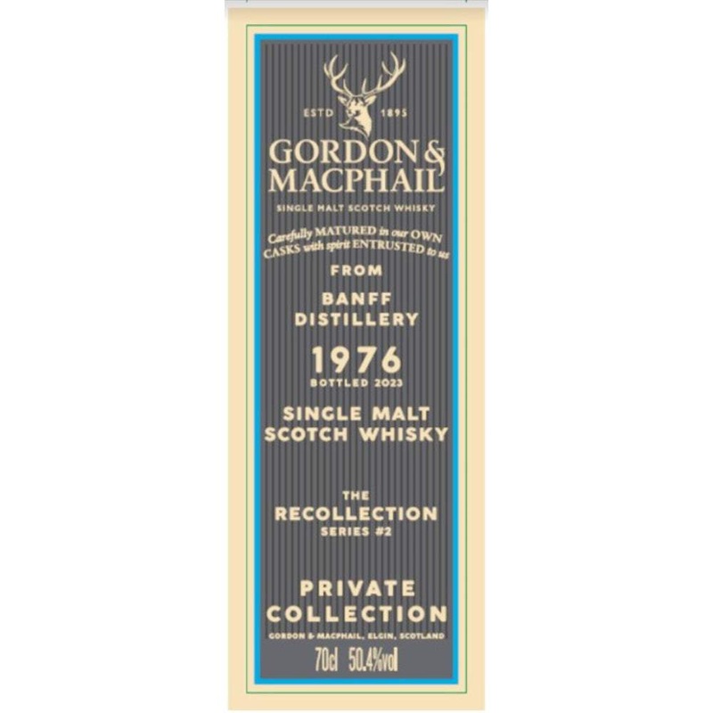 Gordon & Macphail The Recollection Series #2 46 Year Private Collection Scotch 700ml