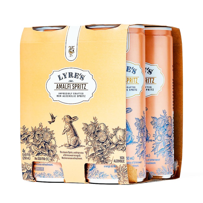 Lyre’s Amalfi Non-Alcoholic Spritz 250ml Cocktail RTD (4 Pk)