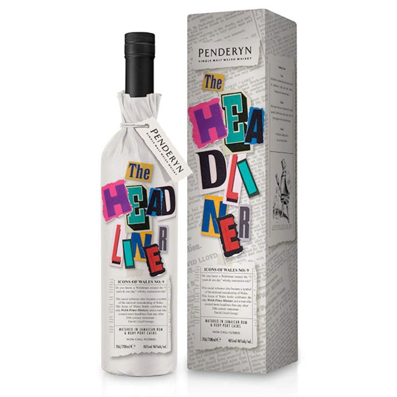 Penderyn Icons of Wales #9 -The Headliner Welsh Whisky 700ml