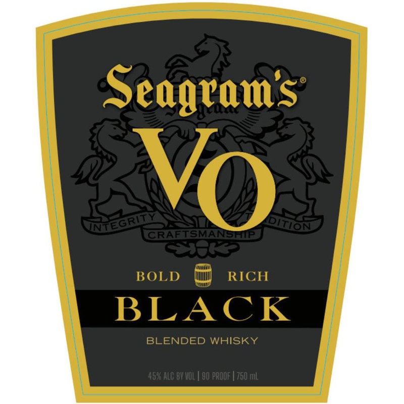 Seagrams VO Black Bold & Rich Blended Whisky