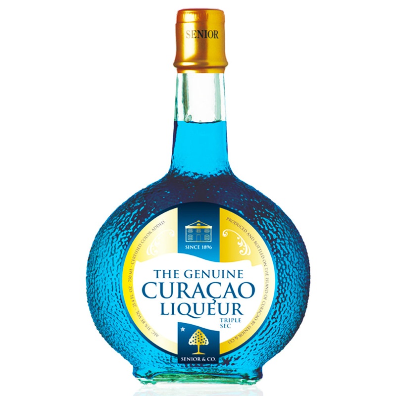 Senior’s The Genuine Blue Curacao Triple Sec Liqueur