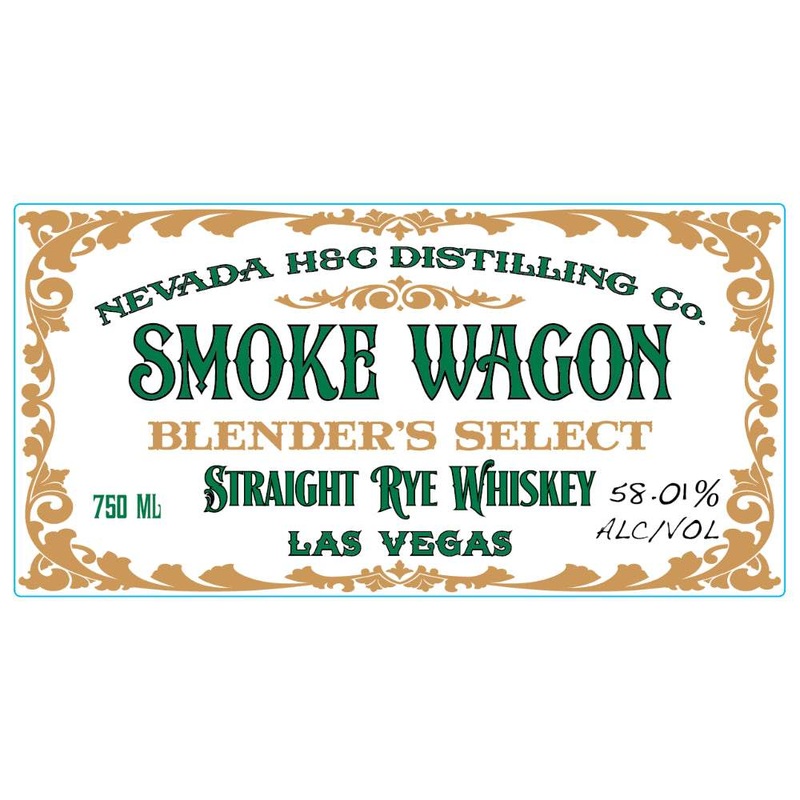 Smoke Wagon Blenders Select Straight Rye Whiskey