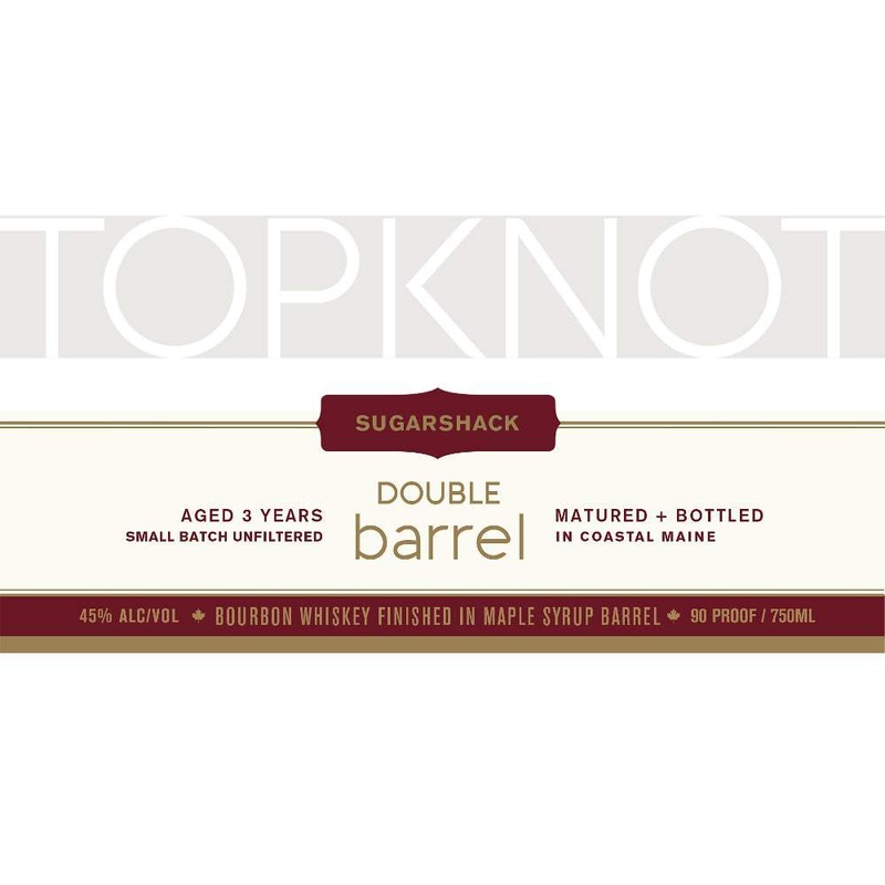 TopKnot Sugarshack Double Barrel 3 Year Aged Bourbon Whiskey