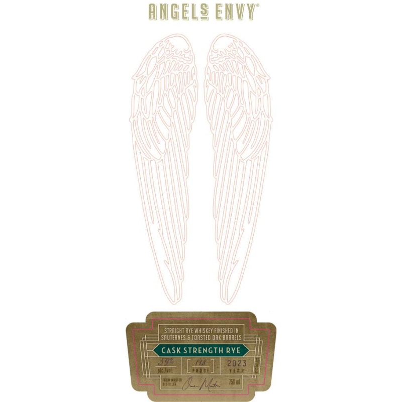 Angel’s Envy Cask Strength Rye 2023