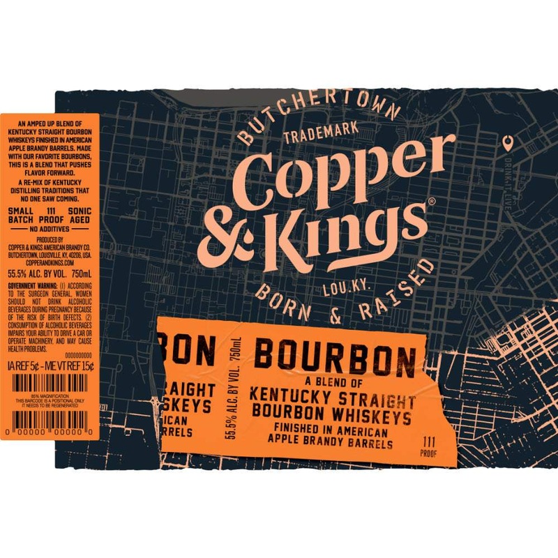 Copper & Kings American Apple Brandy Barrels Finished Bourbon