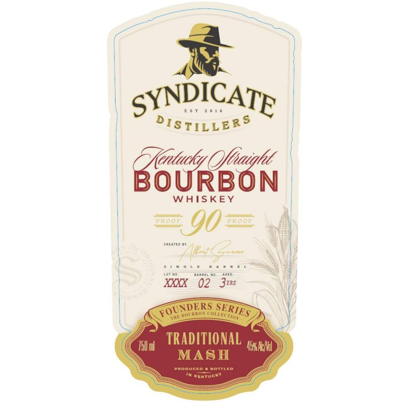 Syndicate Distillers Traditional Mash Kentucky Straight Bourbon Whiskey
