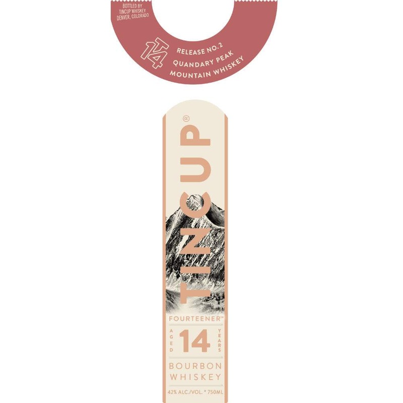 Tincup Fourteener 14 Year Old Bourbon Release No. 2