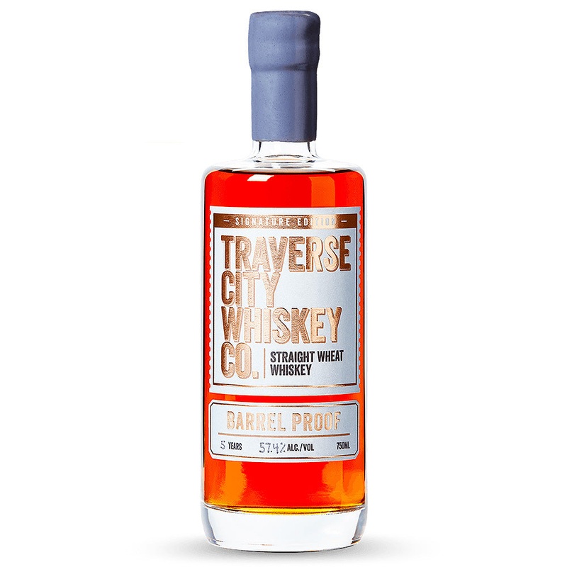 Traverse City 5 Year Straight Wheat Barrel Proof Whiskey