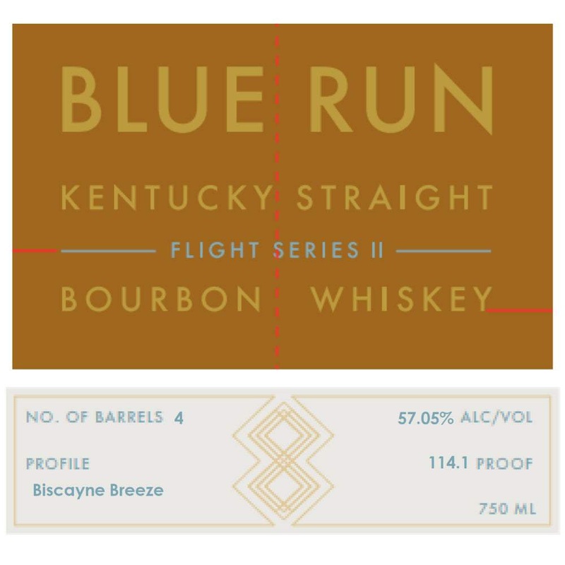 Blue Run Flight Series II Biscayne Breeze Bourbon Whiskey