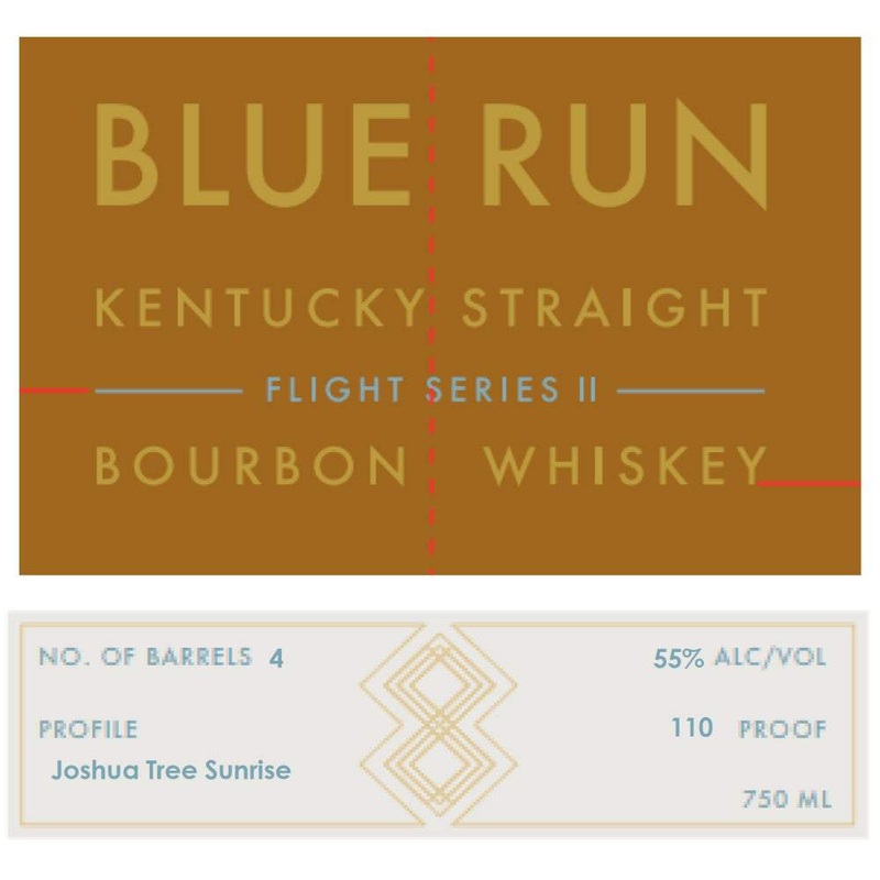 Blue Run Flight Series II Joshua Tree Sunrise Bourbon Whiskey