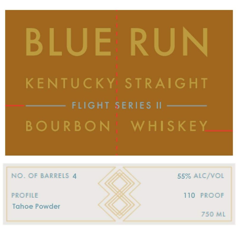 Blue Run Flight Series II Tahoe Powder Bourbon Whiskey