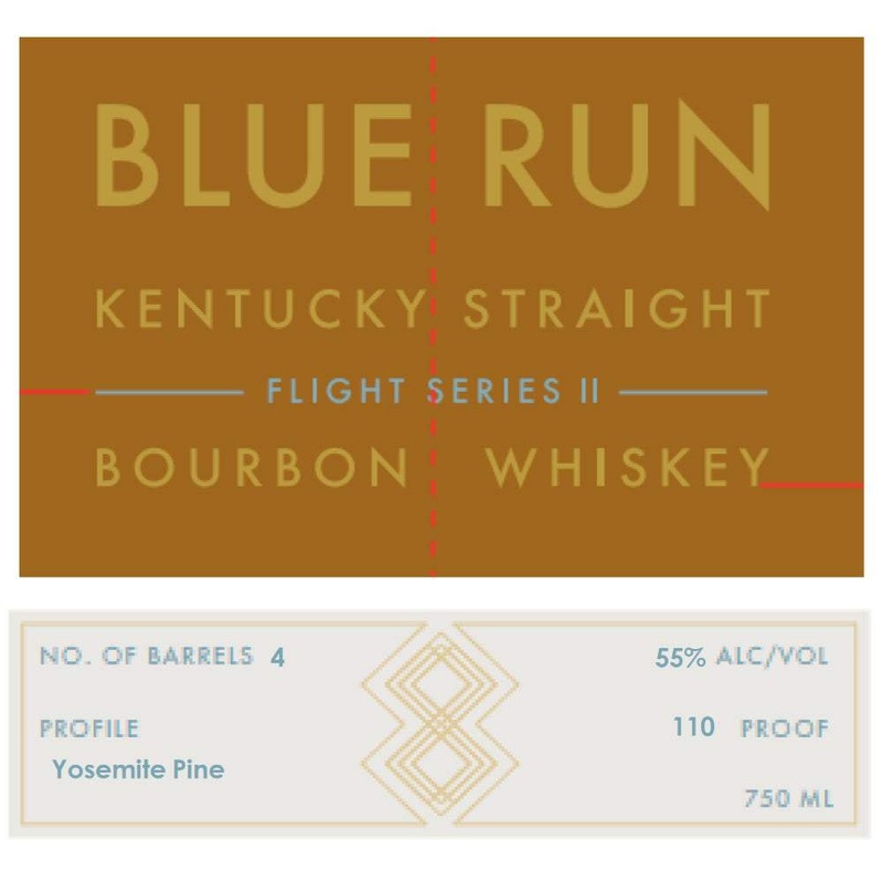 Blue Run Flight Series II Yosemite Pine Bourbon Whiskey