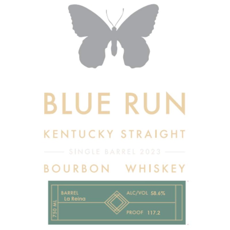 Blue Run La Reina Single Barrel Bourbon 2023