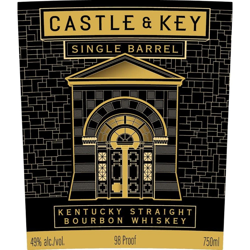 Castle & Key Single Barrel Kentucky Straight Bourbon Whiskey