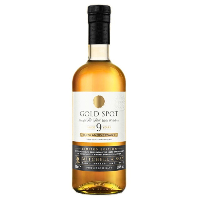Gold Spot 135th Anniversary 9 Year Aged Irish Whiskey 700ml