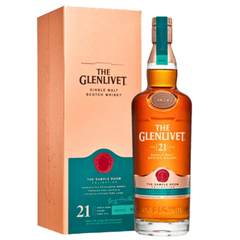 The Glenlivet The Sample Room Collection 21 Year Old Single Malt Scotch Whisky