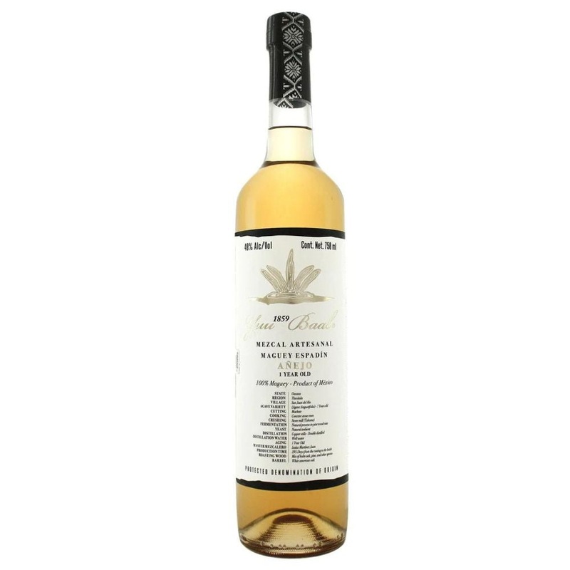 Yuu Baal Maguey Espadin Anejo Artesanal Anejo 1 Year Aged Mezcal