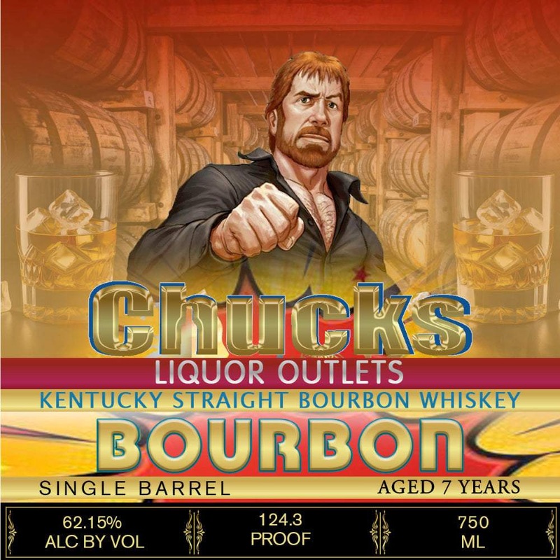 Chuck’s Liquor Outlets Straight Bourbon Whiskey