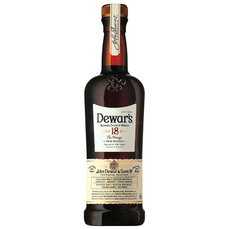 Dewar’s The Vintage 18 Years True Scotch