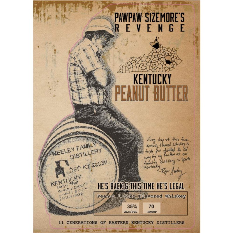 Pawpaw Sizemores Revenge Kentucky Peanut Butter Whiskey