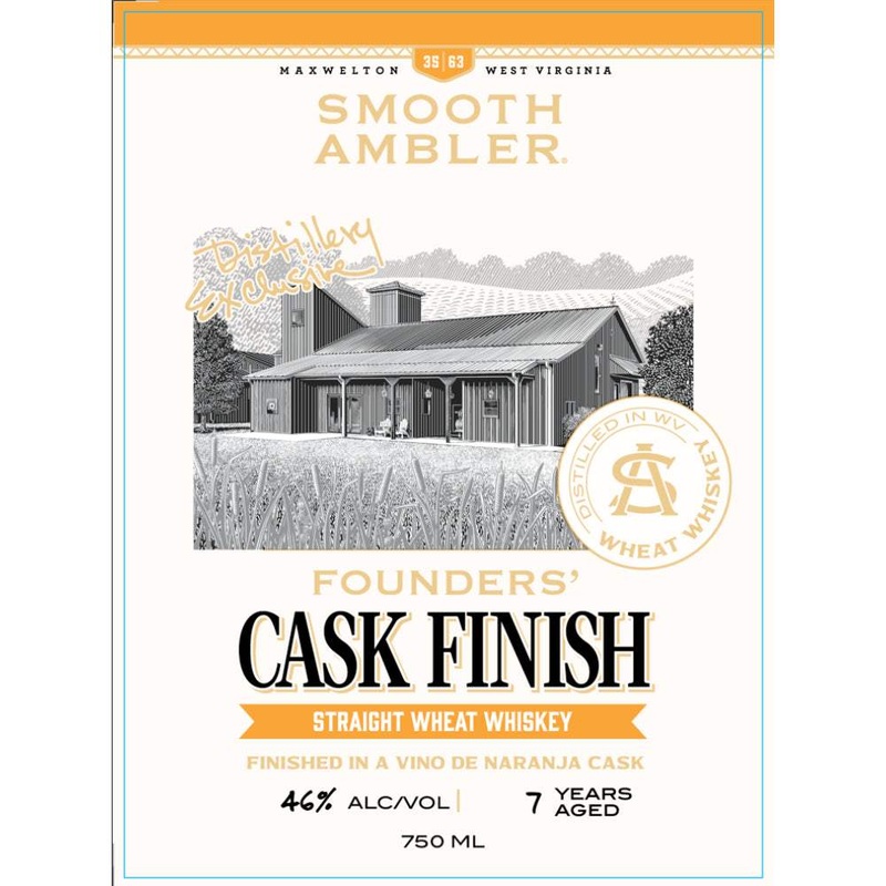 Smooth Ambler Founders Cask Finish Straight Wheat Whiskey