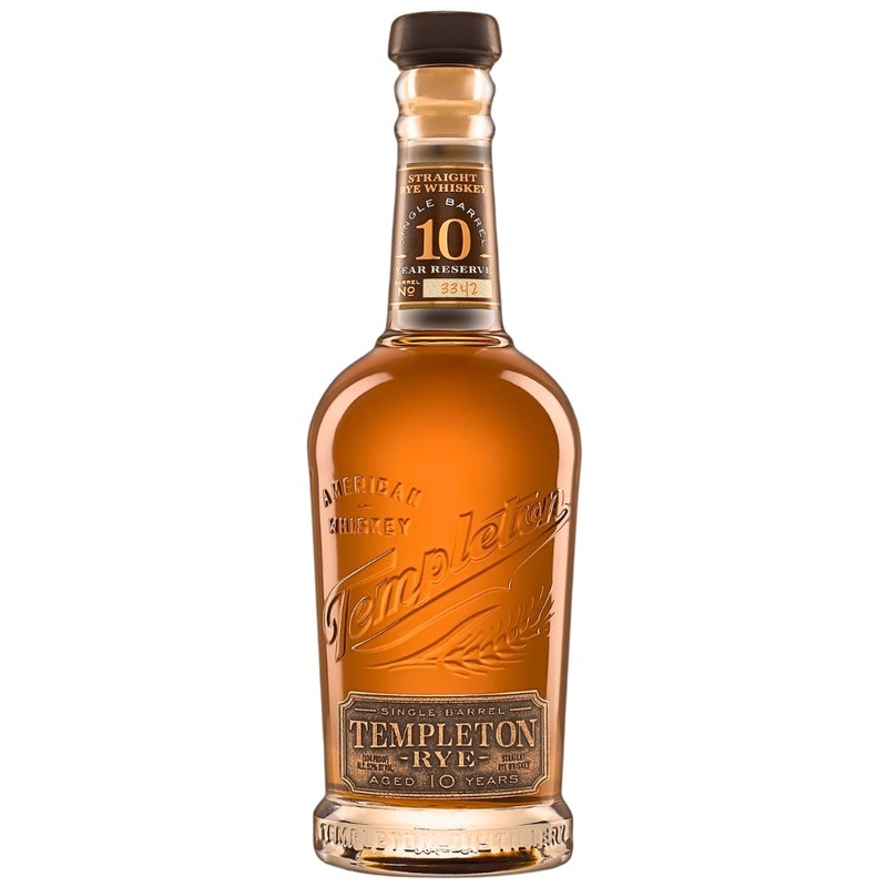 Templeton 10 Year Reserve Single Barrel Rye