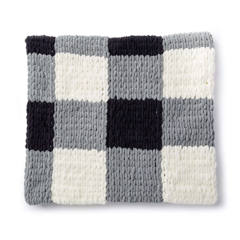 Bernat Craft Alize EZ Checked Blanket