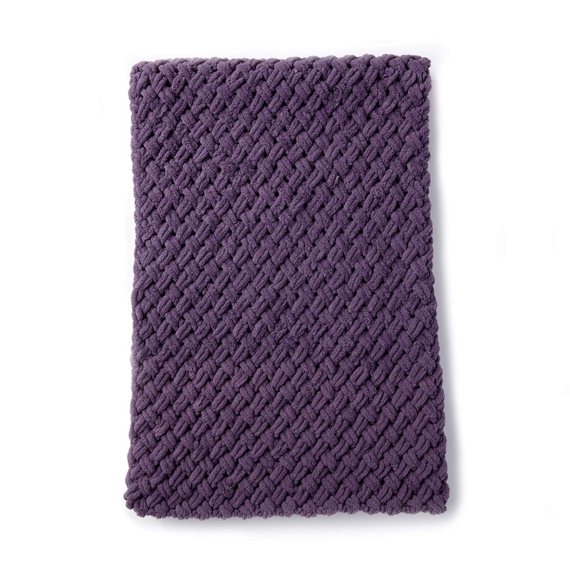 Bernat Craft Alize EZ Criss-Cross Afghan