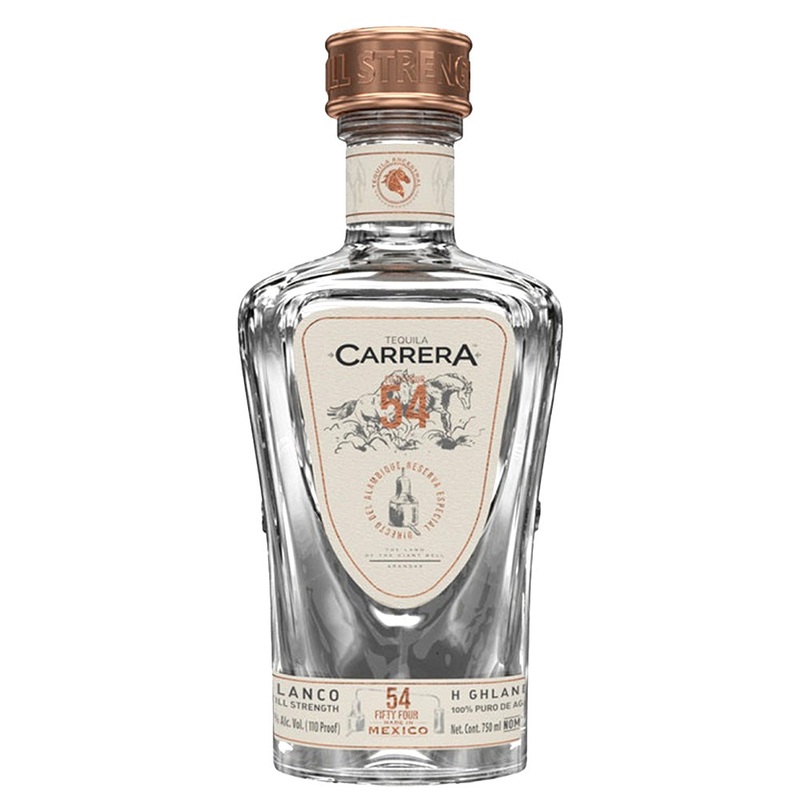Carrera Blanco Still Strength 54 Tequila